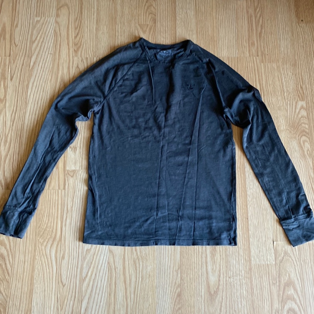 Mens sm thin long sleeve shirt